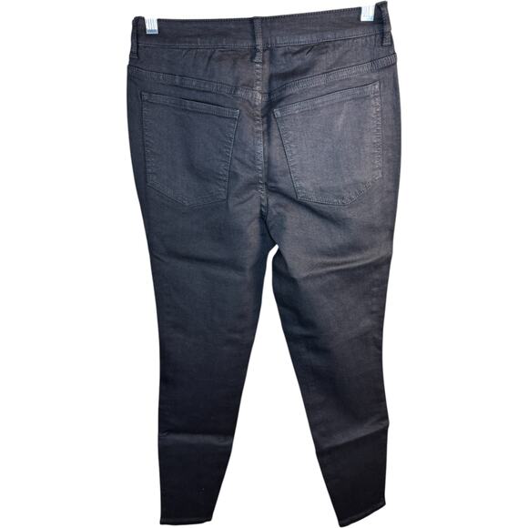 Girl With Curves Regular High Waisted Skinny Jean Black Size 2 Pockets NWT - Picture 4 of 10